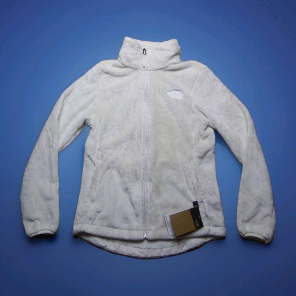The North Face Osito Jacket Womens Small Gardenia White Fleece Full Zip - Picture 1 of 11